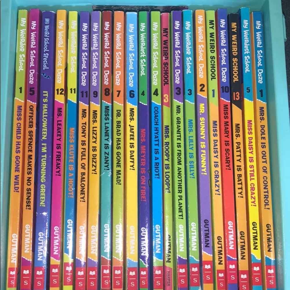 My Weird School book collection